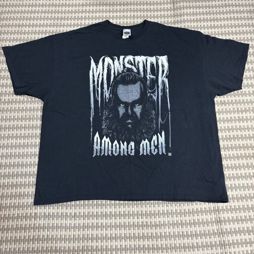 WWE Authentic Braun Strowman Monster Among Men 2017 Graphic T-Shirt Size 3XL
